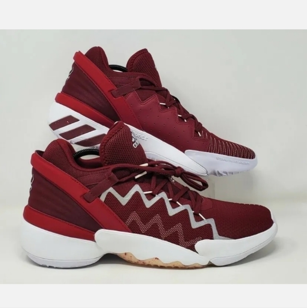 Adidas D.O.N. Issue 2 Men's Size 14 Basketball Shoes Marron White FY4180 New